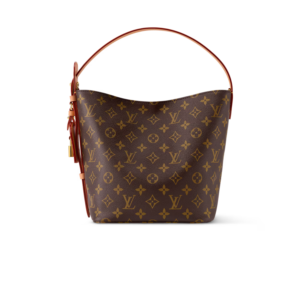 Louis Vuitton All In MM Bucket Bag 9.4in/ 24cm Brown Monogram Gold Hardware For Women M29628