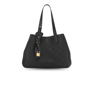 Louis Vuitton All In One PM Shoulder Bag 15.7in/ 40cm Black Gold Hardware For Women M25858