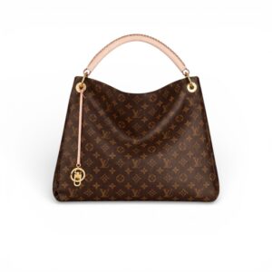 Louis Vuitton Artsy GM Tote Bag 18.5in/ 47cm Brown Gold Hardware For Women M40259