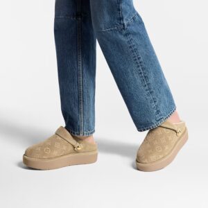 Alternative view of Louis Vuitton Aspen Platform Clog Beige For Women