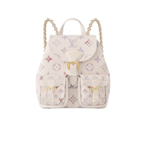 Louis Vuitton Backup Backpack Bag 7.9in/ 20cm Dream Cream Gold Hardware For Women M15113