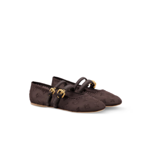 Louis Vuitton Bella Ballerinas Brown For Women 1AKICB