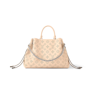 Louis Vuitton Bella Tote Mahina Creme Beige For Women 12.6in/32cm M59203
