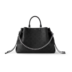 Louis Vuitton Bella Tote Mahina Black For Women 12.6in/32cm LV M59200
