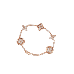 Louis Vuitton Color Blossom BB Multi-Motif Bracelet Rose Gold Hardware For Women