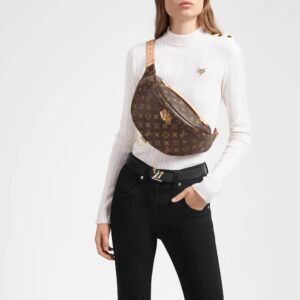Alternative view of Louis Vuitton Bumbag 14.5in/ 37cm Brown Monogram Gold Hardware For Women M43644