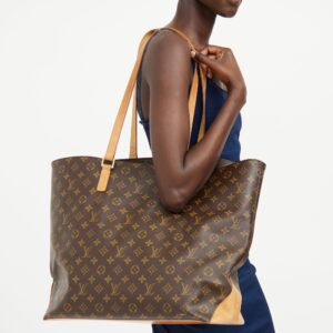 Alternative view of Louis Vuitton Cabas Alto Tote Bag 16.5in/ 42cm Brown Monogram Gold Hardware For Women