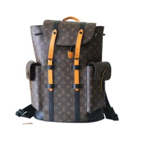 Louis Vuitton Christopher MM Brown For Men 44cm / 17.3in