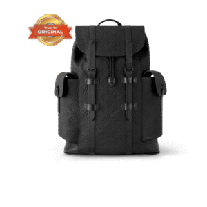 Louis Vuitton Christopher MM Backpack 17.3in/ 44cm Monogram Black For Men M55699