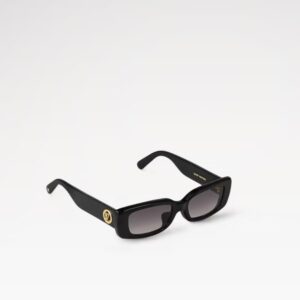 Alternative view of Louis Vuitton Circle Cat Eye Sunglasses Black For Women Z2109W