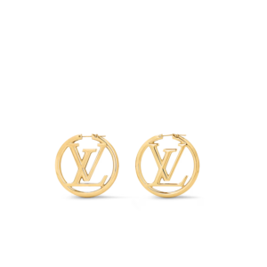 Louis Vuitton Classic Stud Earrings Gold For Women
