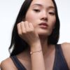 Louis Vuitton Color Blossom BB Star/ Sun Multi-Motif Bracelet Pink Mother-of-Pearl Rose Gold For Women QA5517 - Image 2