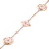 Louis Vuitton Color Blossom BB Star/ Sun Multi-Motif Bracelet Pink Mother-of-Pearl Rose Gold For Women QA5517 - Image 4