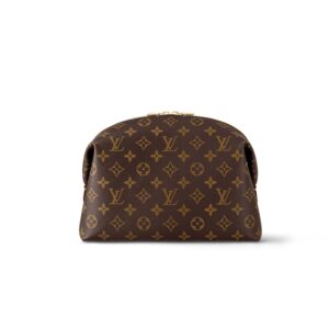 Louis Vuitton Cosmetic GM Pouch Bag Brown For Women 10,6in/27cm M46458
