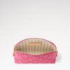 Louis Vuitton Cosmetic Pouch PM 7.5in/ 19cm Rose Pivoine Pink Monogram Origine Gold Hardware For Women M28240 - Image 3