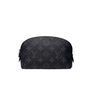 Louis Vuitton Cosmetic Pouch PM Monogram Eclipse Canvas For Women, Women's Bags 7.5in/19cm LV