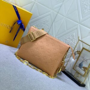 Alternative view of Louis Vuitton Coussin PM Shoulder Bags 10.2in/ 26cm Monogram Cream Gold Hardware For Women