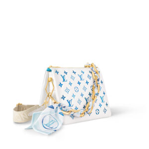 Alternative view of Louis Vuitton Coussin PM Shoulder Bag 7.5in/ 19cm Blue Gold Hardware For Women M11225