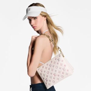 Alternative view of Louis Vuitton Coussin PM Crossbody Bag 10.2in/ 26cm Dream Cream Gold Hardware For Women M25507