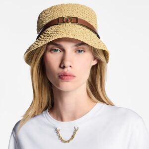 Alternative view of Louis Vuitton Dauphine Summer Hat Natural Beige For Women M5071M