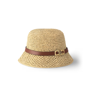 Louis Vuitton Dauphine Summer Hat Natural Beige For Women M5071M