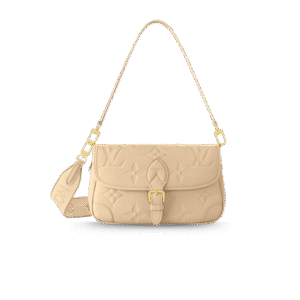 Louis Vuitton Diane Shoulder Bag 9.4in/ 24cm Sand Gold Hardware For Women M13231