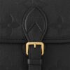Louis Vuitton Diane Satchel Crossbody Bag 24cm/ 9.4in Black Gold Hardware For Women M46386 - Image 8