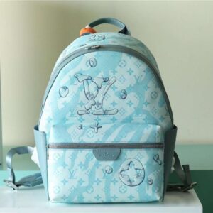 Alternative view of Louis Vuitton Discovery Backpack Blue For Men 11.4in/29cm M22519