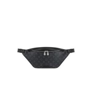 Louis Vuitton Discovery Bumbag 47cm/ 18.5in Black Silver Hardware For Men M44336