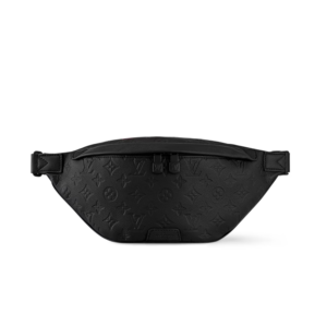 Louis Vuitton Discovery Bumbag PM 17.3in/ 34cm Black Monogram Shadow Black Hardware For Men M46036
