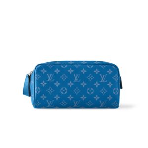 Louis Vuitton Dopp Kit Bag Blue 11in/28cm M31037