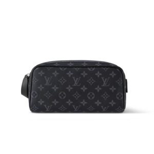 Louis Vuitton Toilet Dopp Kit Bag Black 11in/28cm M46354