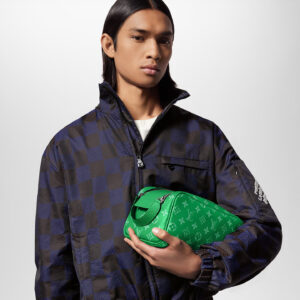 Alternative view of Louis Vuitton Dopp Kit Bag Green 11in/28cm M31013
