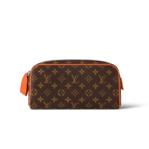 Louis Vuitton Dopp Kit Toiletry Bag Orange 11in/28cm M46765