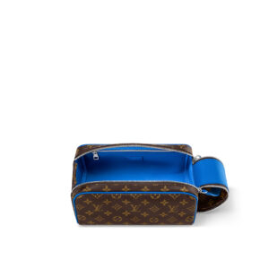 Alternative view of Louis Vuitton Dopp Kit Toiletry Bag Blue 11in/28cm M46763