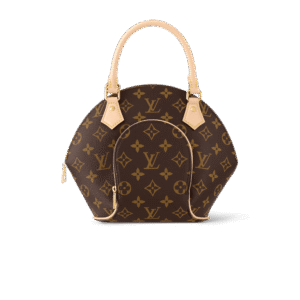 Louis Vuitton Ellipse BB Handbag Created By Nicolas Ghesquiere From Classic Monogram Canvas For Women Brown 23cm/8.9in LV