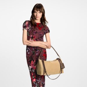 Alternative view of Louis Vuitton Express MM Shoulder Bag 14.2in/ 36cm Hazelnut Gold Hardware For Women M26358