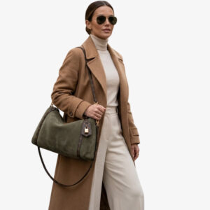 Alternative view of Louis Vuitton Express MM Shoulder Bag 14.2in/ 36cm Khaki Gold Hardware For Women M29230