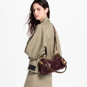 Alternative view of Louis Vuitton Express PM Shoulder Bag 10.2in/ 26cm Saga Monogram Rouge Gold Hardware For Women M3A265