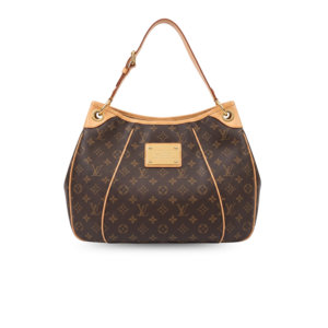 Louis Vuitton Galliera PM Shoulder Bag 15.7in/ 40cm Brown Monogram Gold Hardware For Women