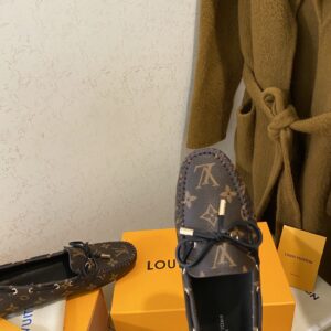 Alternative view of Louis Vuitton Gloria Flat Loafer Brown For Women 1A3QO6