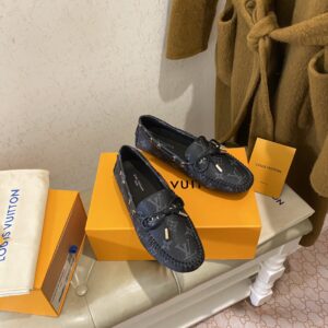 Alternative view of Louis Vuitton Gloria Flat Loafer Black For Women