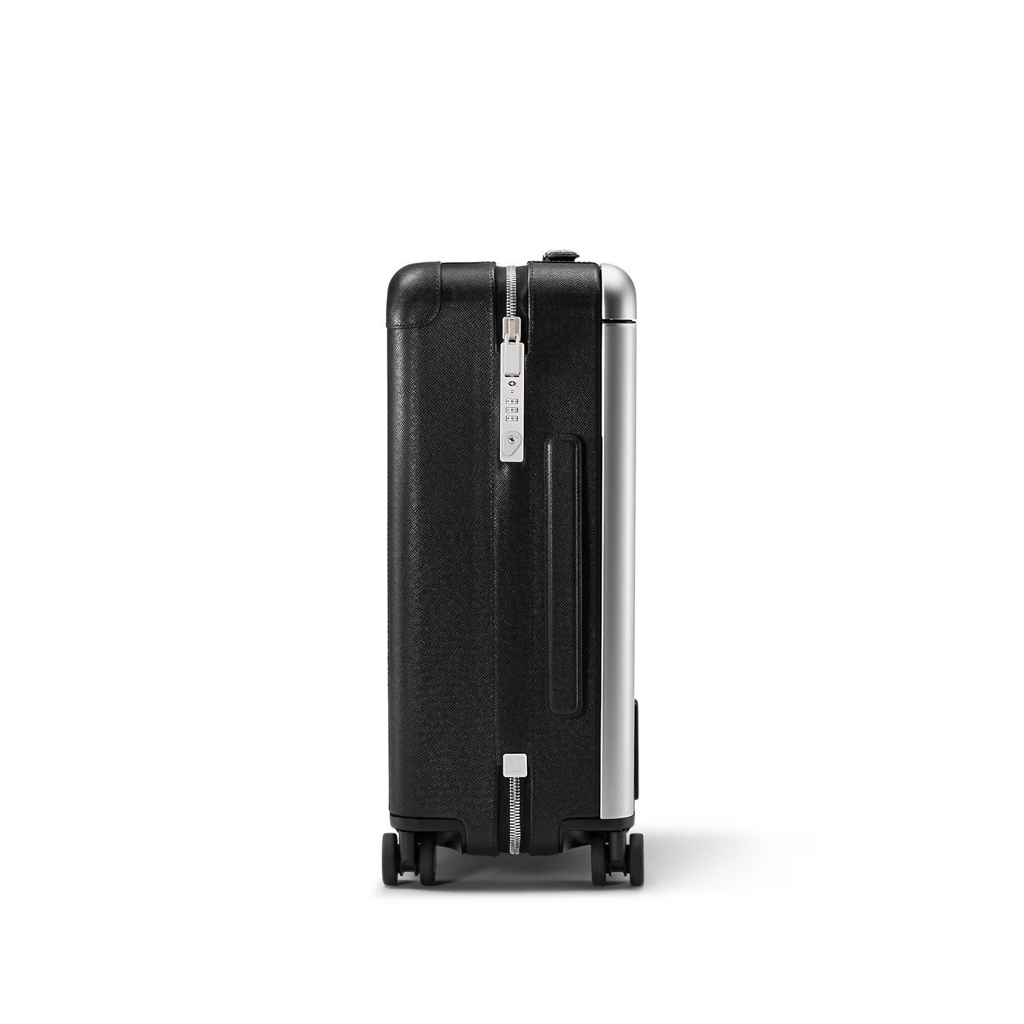 Louis Vuitton Horizon 55 Suitcase 21.7in/ 55cm Black Taiga Leather Silver Hardware M23260