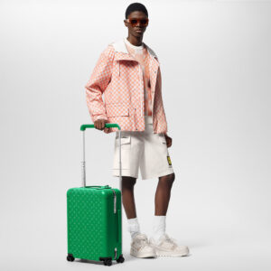Alternative view of Louis Vuitton Horizon 55 Suitcase 21.6in/ 55cm Green Silver Hardware M31043