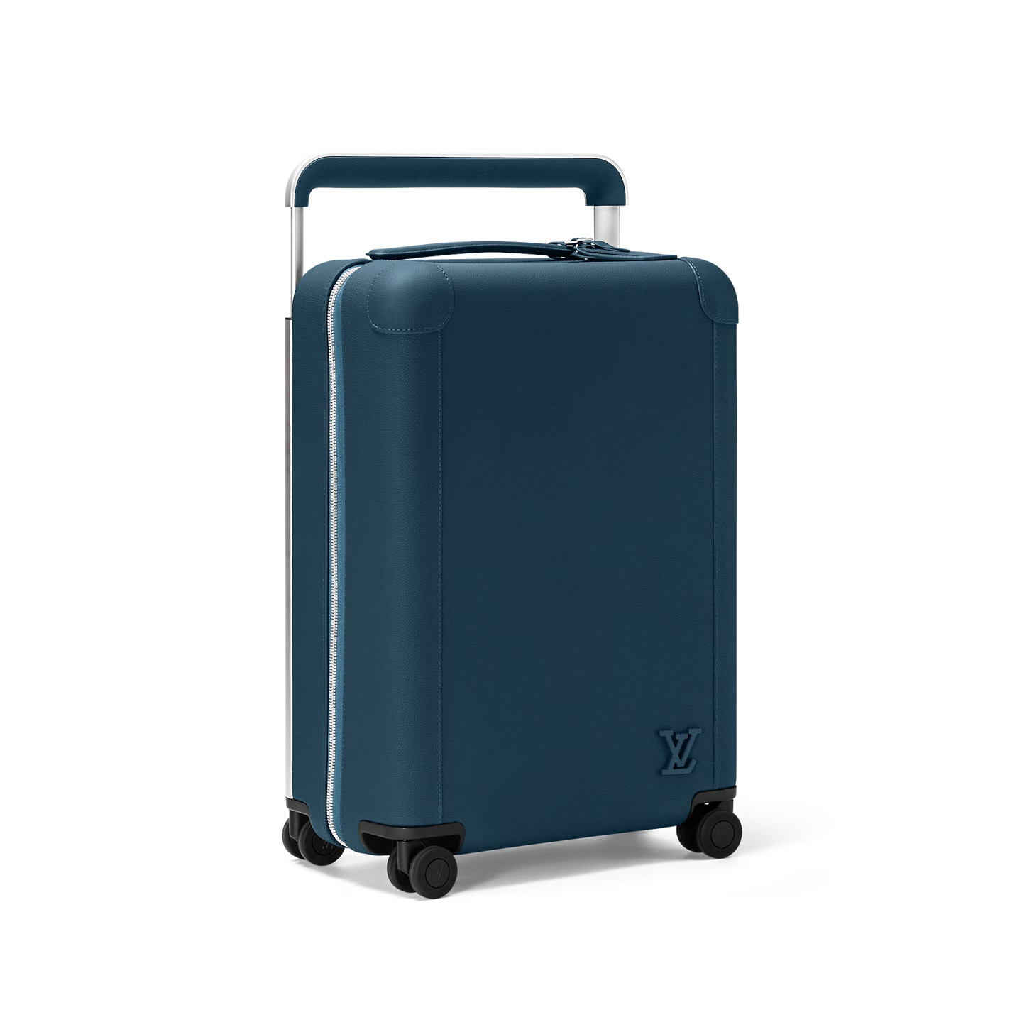Louis Vuitton Horizon 55 Suitcase 21.7in/ 55cm Blue Silver Hardware M10290 - Image 4