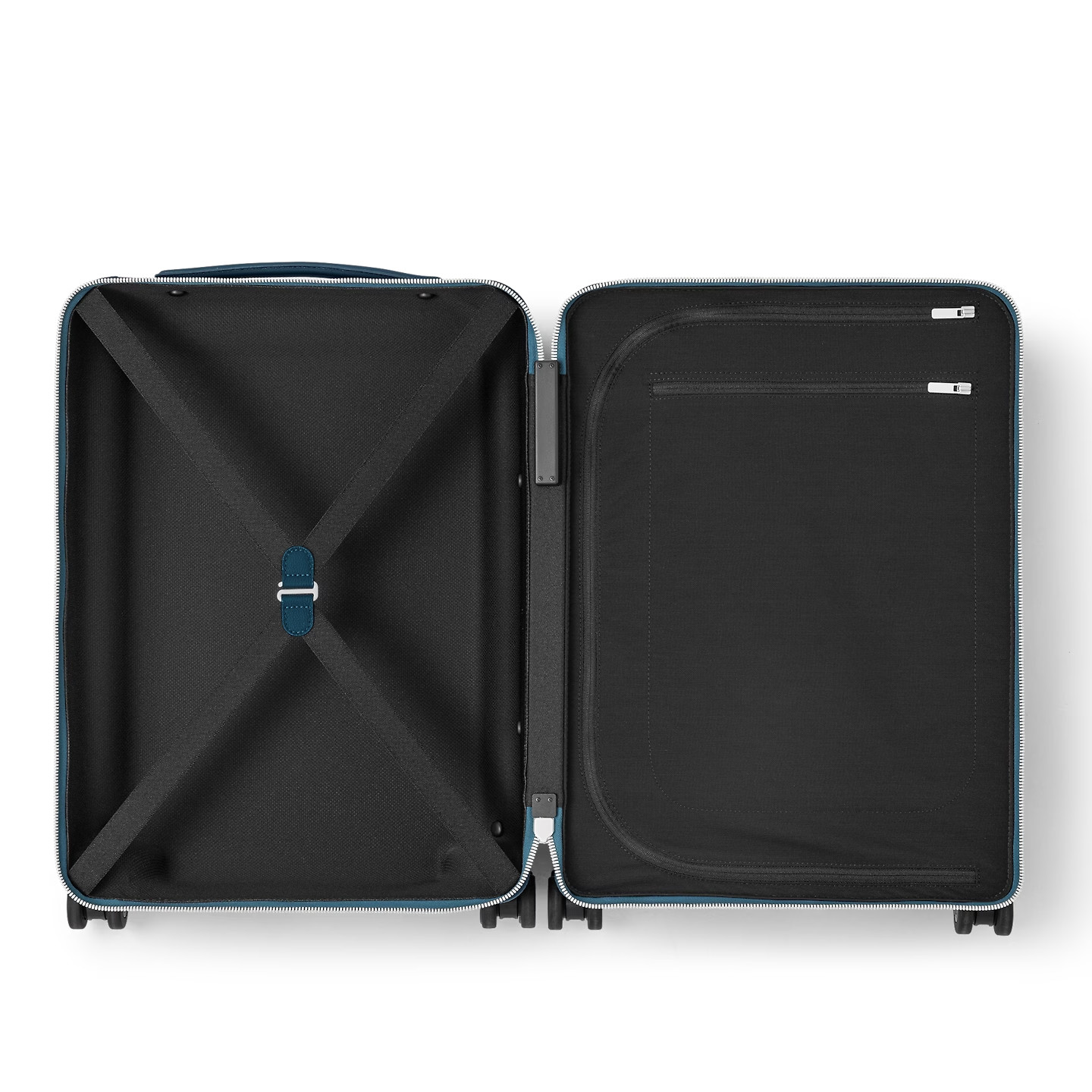 Louis Vuitton Horizon 55 Suitcase 21.7in/ 55cm Blue Silver Hardware M10290 - Image 6