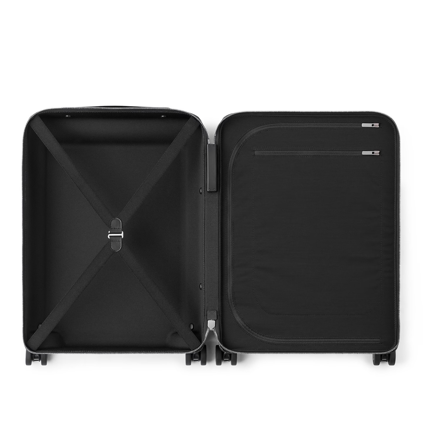Louis Vuitton Horizon 55 Suitcase 21.7in/ 55cm Monogram Black Silver Hardware M23002