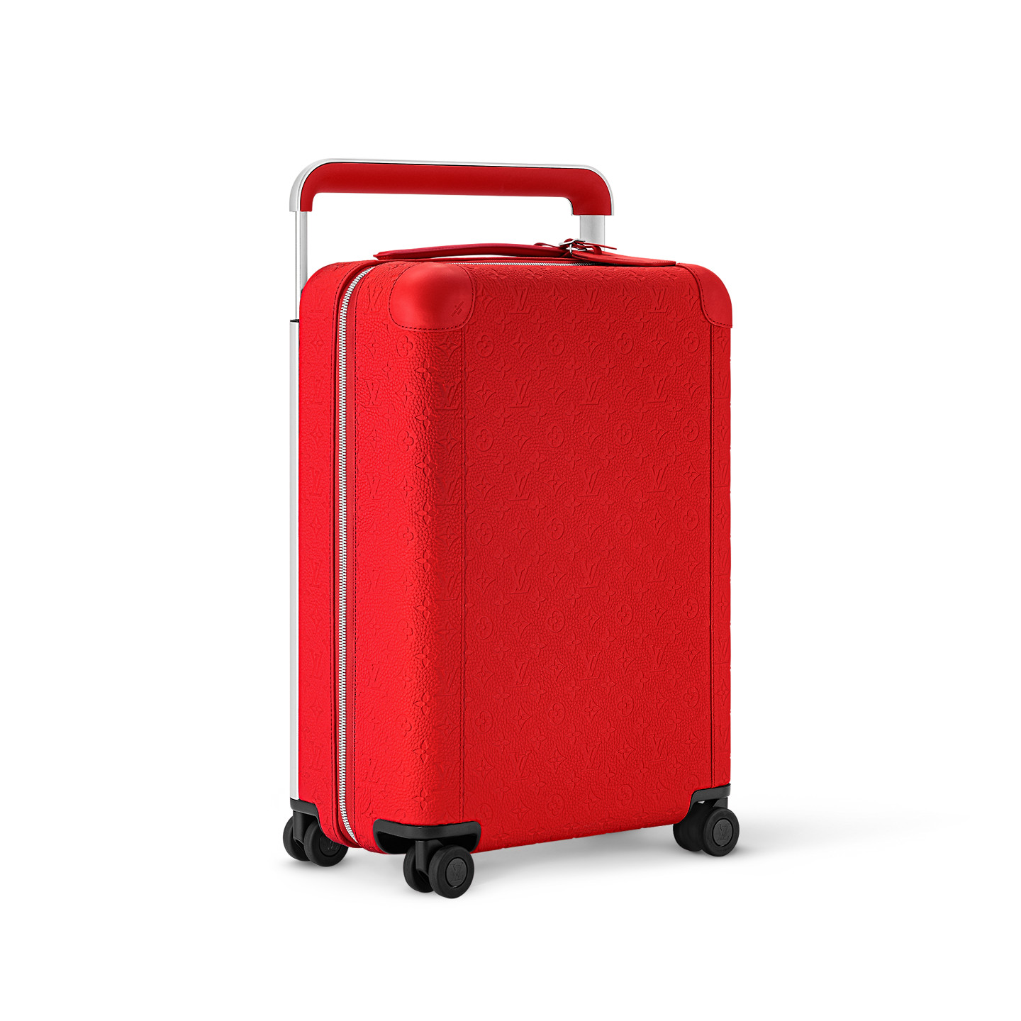Louis Vuitton Horizon 55 Suitcase 21.7in/ 55cm Red Silver Hardware M23628 - Image 2