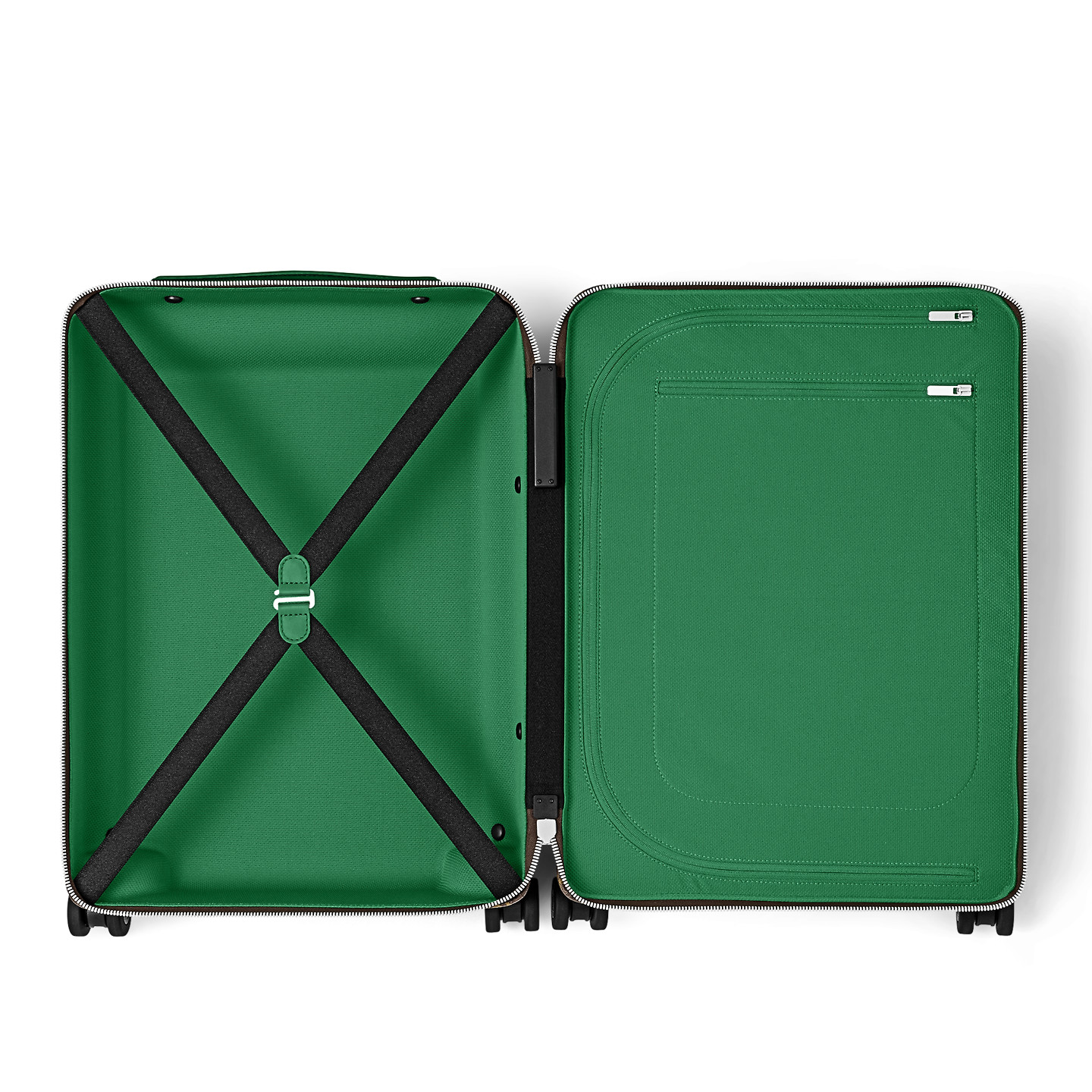 Louis Vuitton Horizon 55 Suitcase 21.7in/ 55cm Brown/ Green Silver Hardware M46781 - Image 5