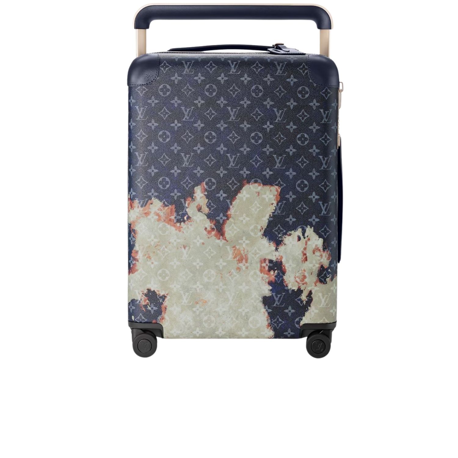 Louis Vuitton Horizon 55 Suitcase 21.7in/ 55cm Blue Champagne Hardware M10289